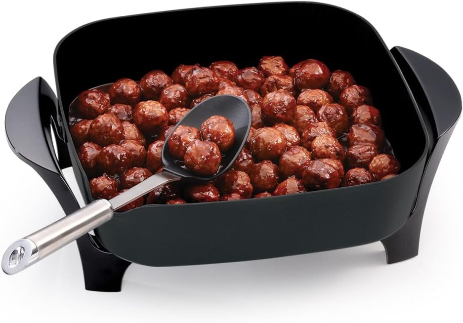 Presto 07117 12" Electric Skillet with glass cover - Image 4